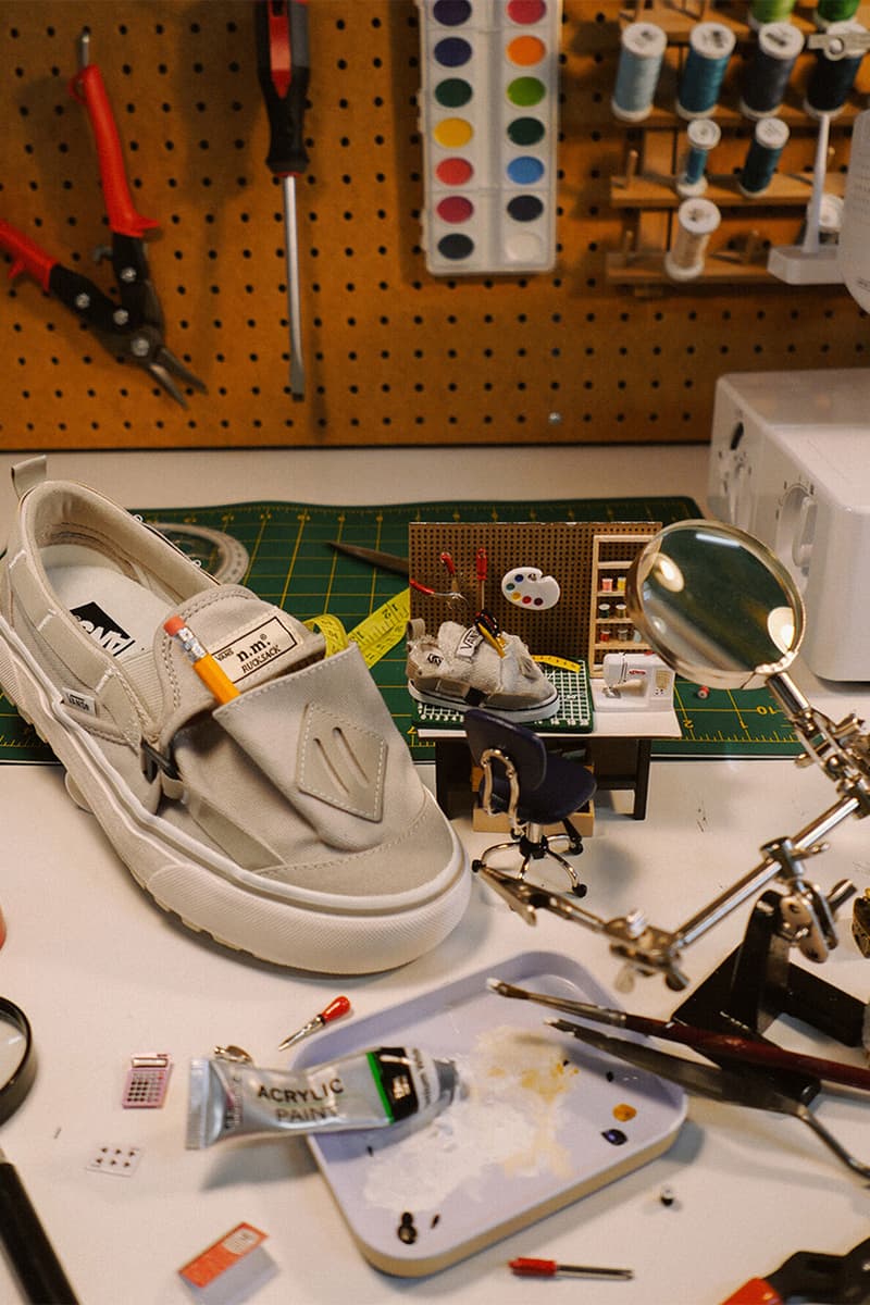 Vans, Nicole McLaughlin, Collaborations, Sneakers, Upcycling, Recycled, Rucksack, Pocket, Waterproof, Hiking-Inspired