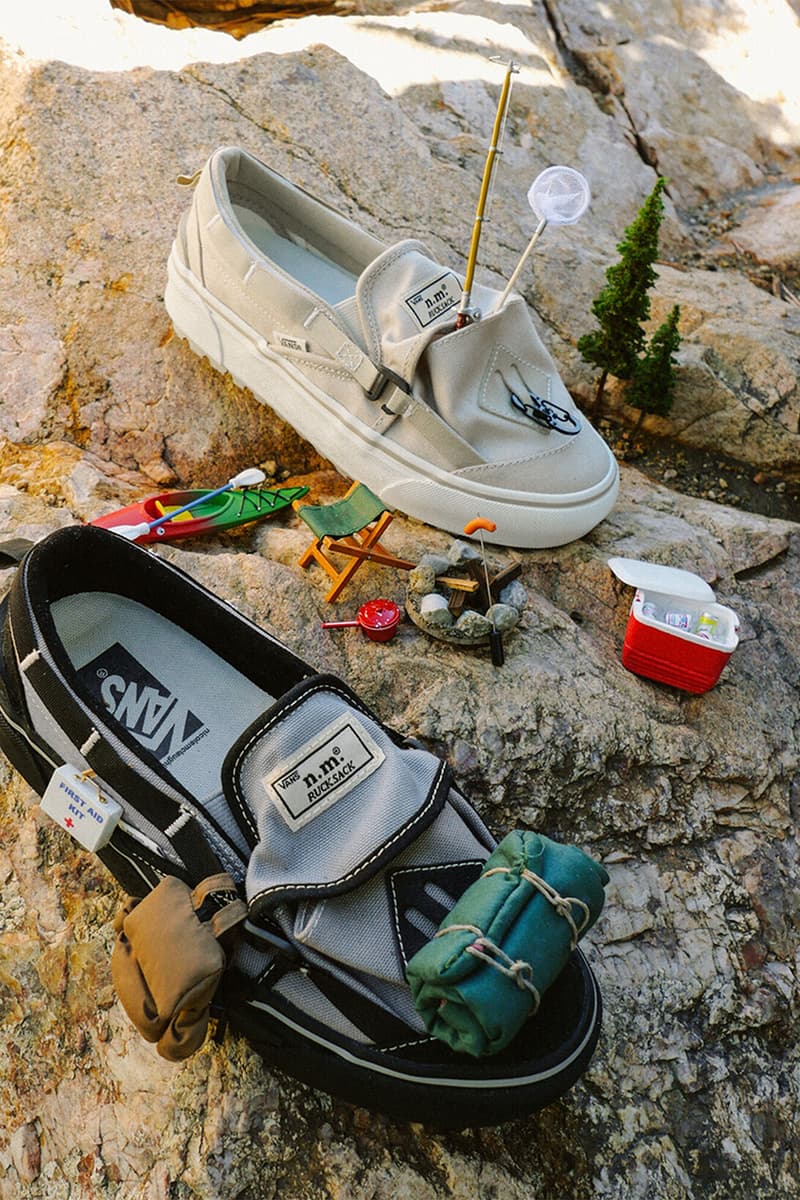 Vans, Nicole McLaughlin, Collaborations, Sneakers, Upcycling, Recycled, Rucksack, Pocket, Waterproof, Hiking-Inspired