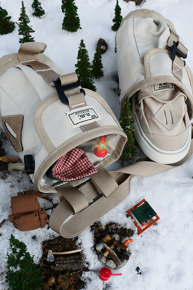 Vans, Nicole McLaughlin, Collaborations, Sneakers, Upcycling, Recycled, Rucksack, Pocket, Waterproof, Hiking-Inspired
