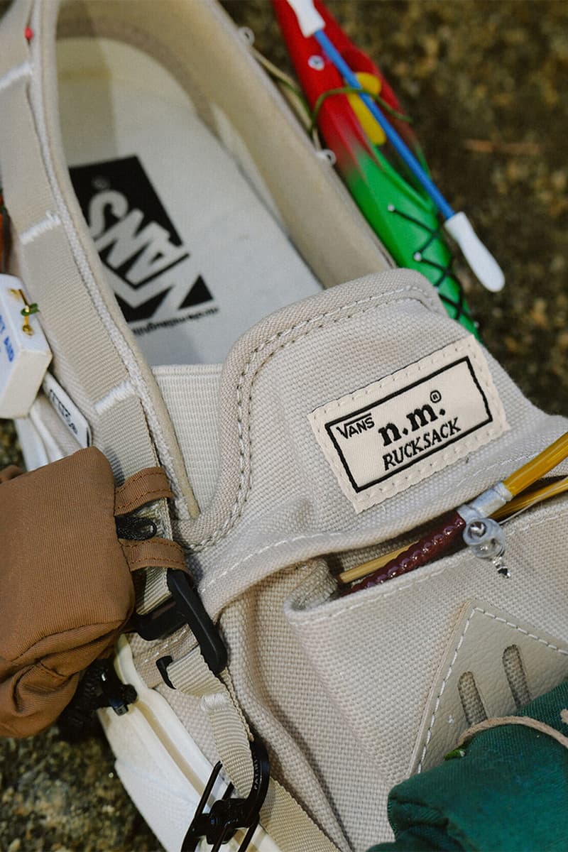 Vans, Nicole McLaughlin, Collaborations, Sneakers, Upcycling, Recycled, Rucksack, Pocket, Waterproof, Hiking-Inspired
