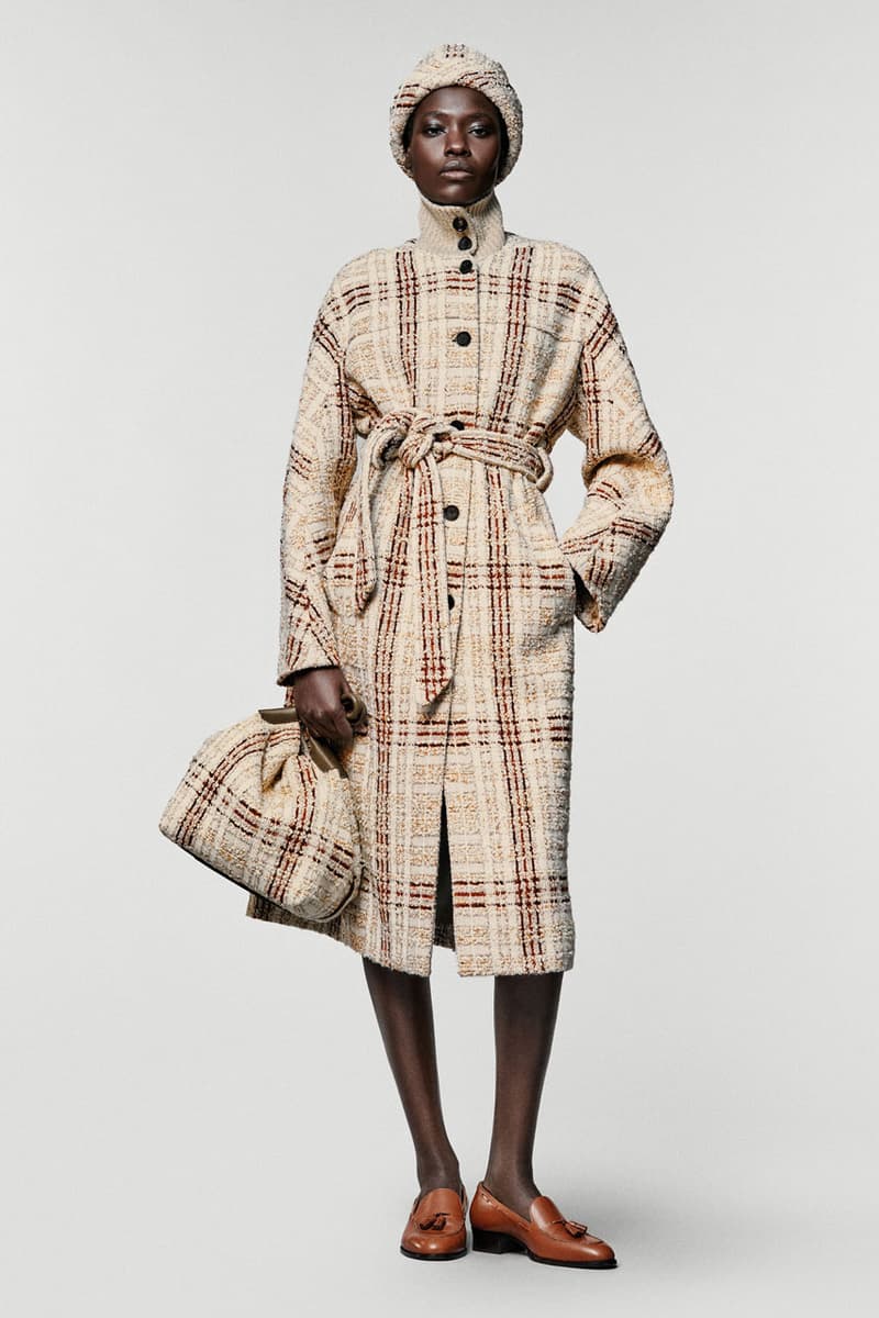 loro piana fall winter 2025 2026 horse riding equestrian milan fashion week kiosk hunting jacket jophpur needle bag tweed hats pantskirt argentina 