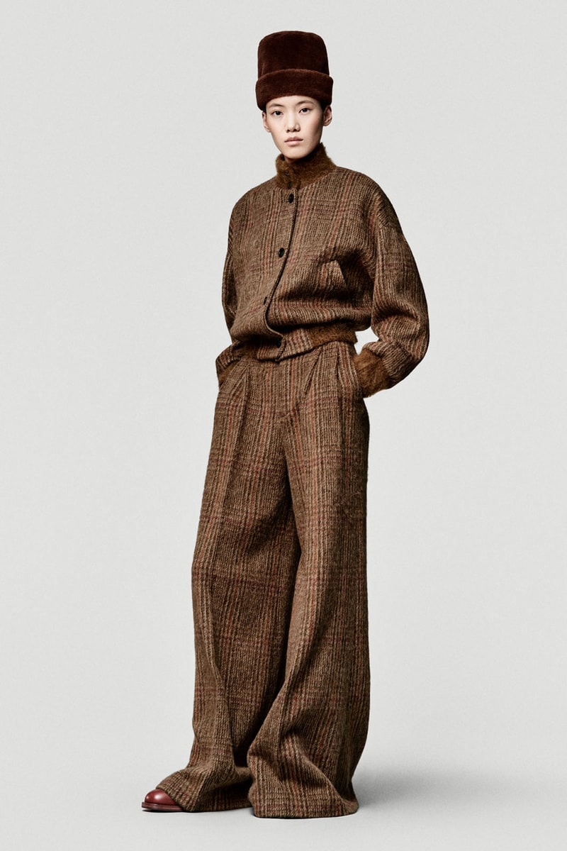 loro piana fall winter 2025 2026 horse riding equestrian milan fashion week kiosk hunting jacket jophpur needle bag tweed hats pantskirt argentina 