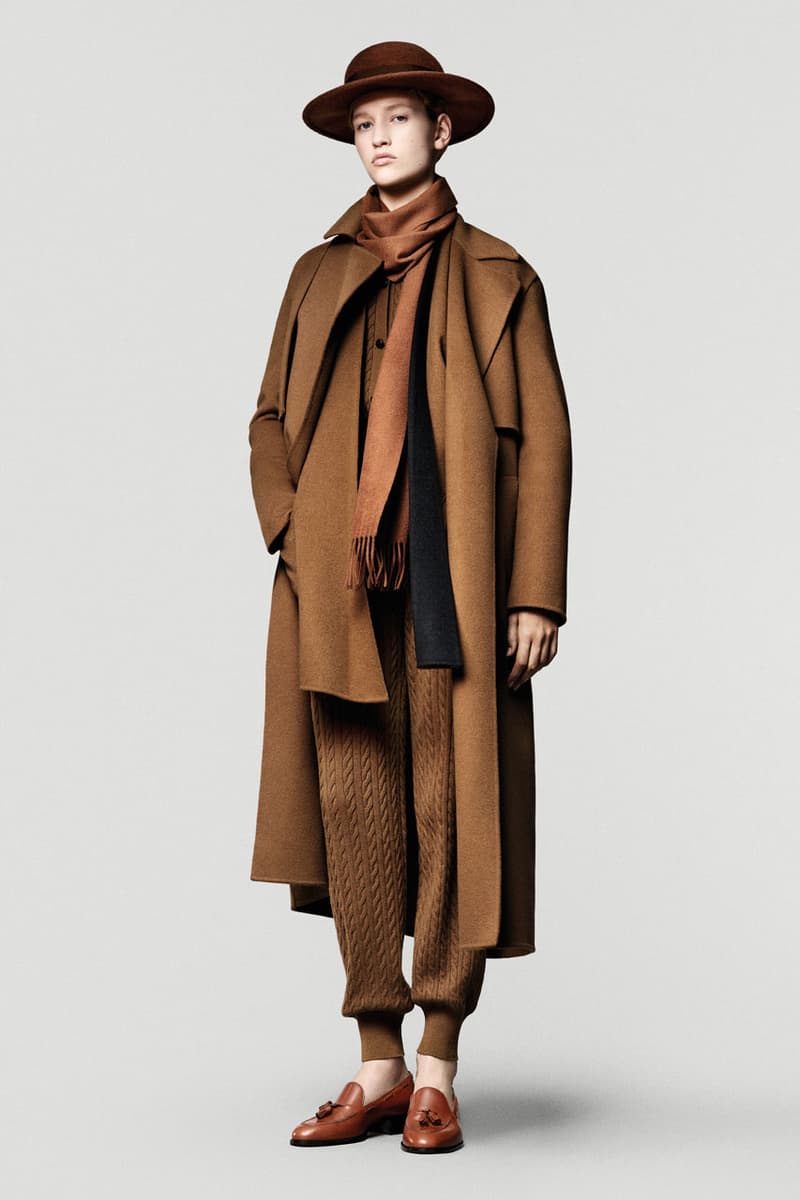 loro piana fall winter 2025 2026 horse riding equestrian milan fashion week kiosk hunting jacket jophpur needle bag tweed hats pantskirt argentina 