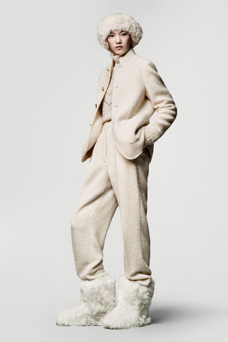loro piana fall winter 2025 2026 horse riding equestrian milan fashion week kiosk hunting jacket jophpur needle bag tweed hats pantskirt argentina 