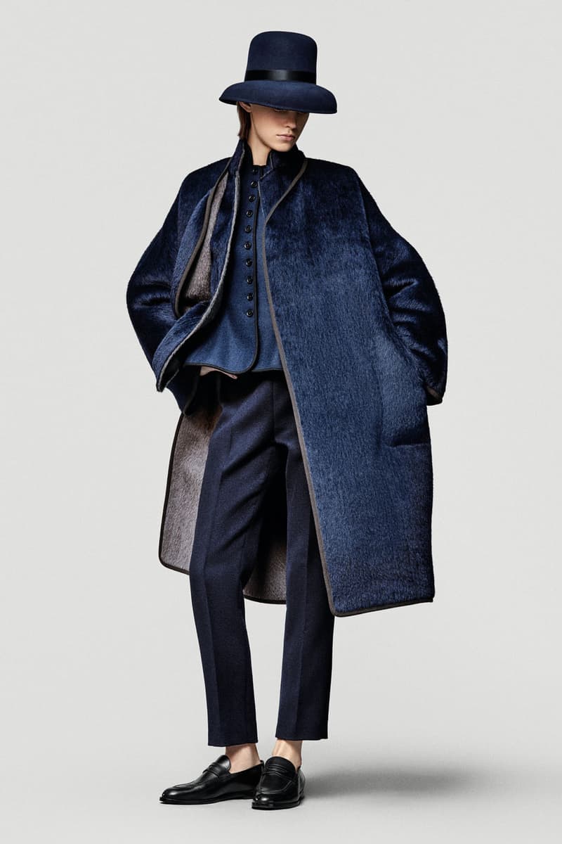 loro piana fall winter 2025 2026 horse riding equestrian milan fashion week kiosk hunting jacket jophpur needle bag tweed hats pantskirt argentina 