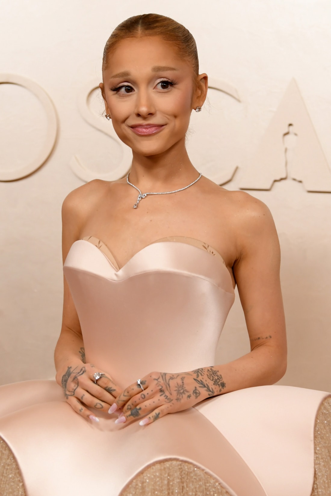 cynthia erivo, demi moore, ariana grande, lisa, rachel sennott, mikey madison, mikey madison, miley cyrus, doja cat, demi moore, lupita n'yongo, makeup and hair at the 97th academy awards, celebrities, beauty