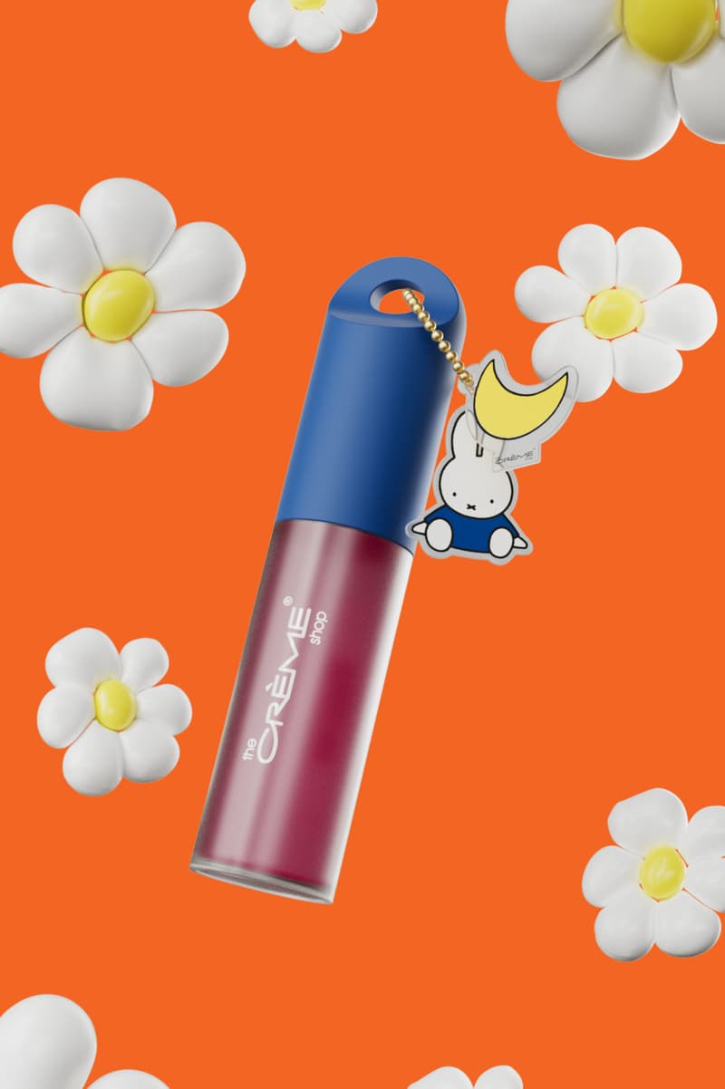 three women using the new miffy and the creme shop collection, makeup, skincare