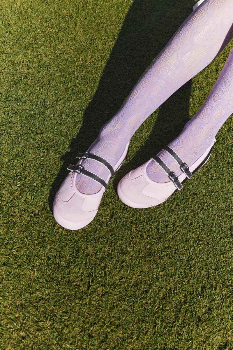 onitsuka tiger mexico 66 sneaker mary jane ballet pump silver white black pink blue tights legs