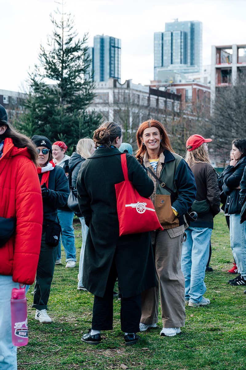 Arsenal Womens, Dykes Who Hike, Hiking, Walking, Football, Emirates Stadium, London, LGBTQ+, Trans, Non-Binary