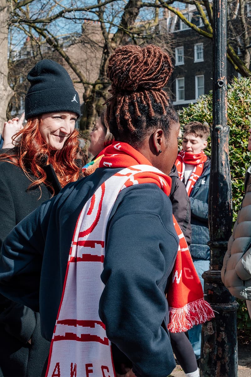 Arsenal Womens, Dykes Who Hike, Hiking, Walking, Football, Emirates Stadium, London, LGBTQ+, Trans, Non-Binary