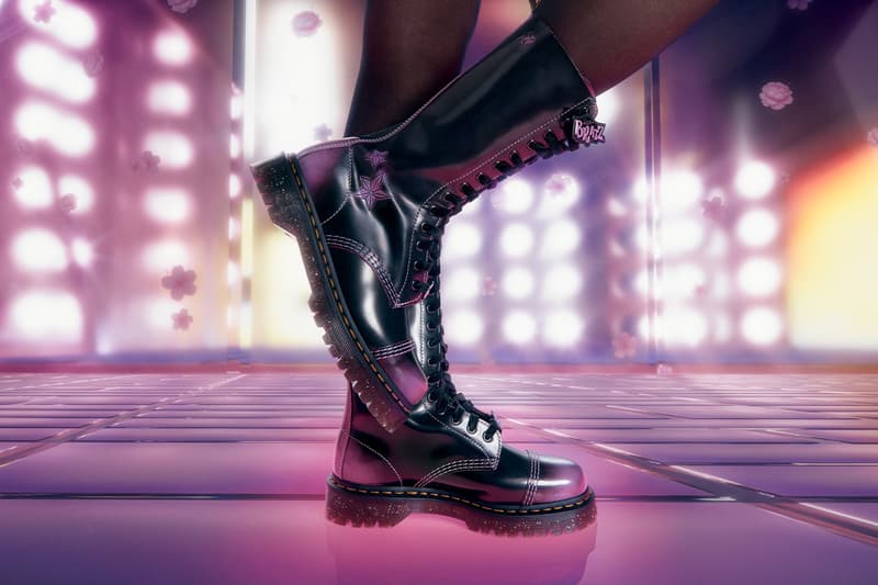 Dr. Martens, Bratz, Collaborations, Chunky, Platform, Pink, Purple, Bex Boot, 5-Eye Shoe, Strap Sandal, Heart, Bag