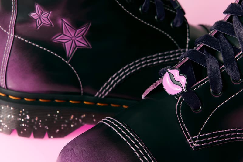 Dr. Martens, Bratz, Collaborations, Chunky, Platform, Pink, Purple, Bex Boot, 5-Eye Shoe, Strap Sandal, Heart, Bag