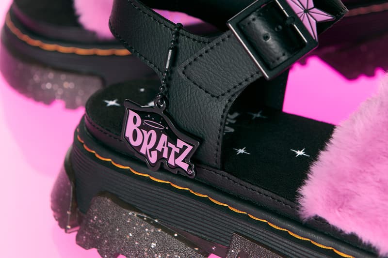 Dr. Martens, Bratz, Collaborations, Chunky, Platform, Pink, Purple, Bex Boot, 5-Eye Shoe, Strap Sandal, Heart, Bag