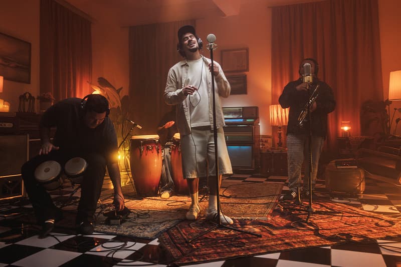 adidas Originals, Bad Bunny, Collaboration, Ballerina, Shoe, Sneaker, White, Black, Stripes, Dance