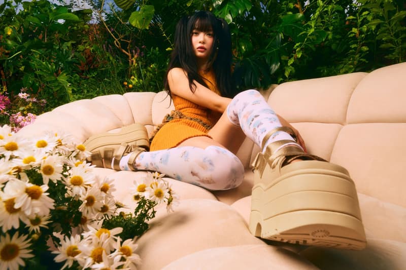 ugg golden collection goldenstar goldenrise sandals clog spring summer 2025 suede beige brown open toed platform strap eva sustainability sugarcane 