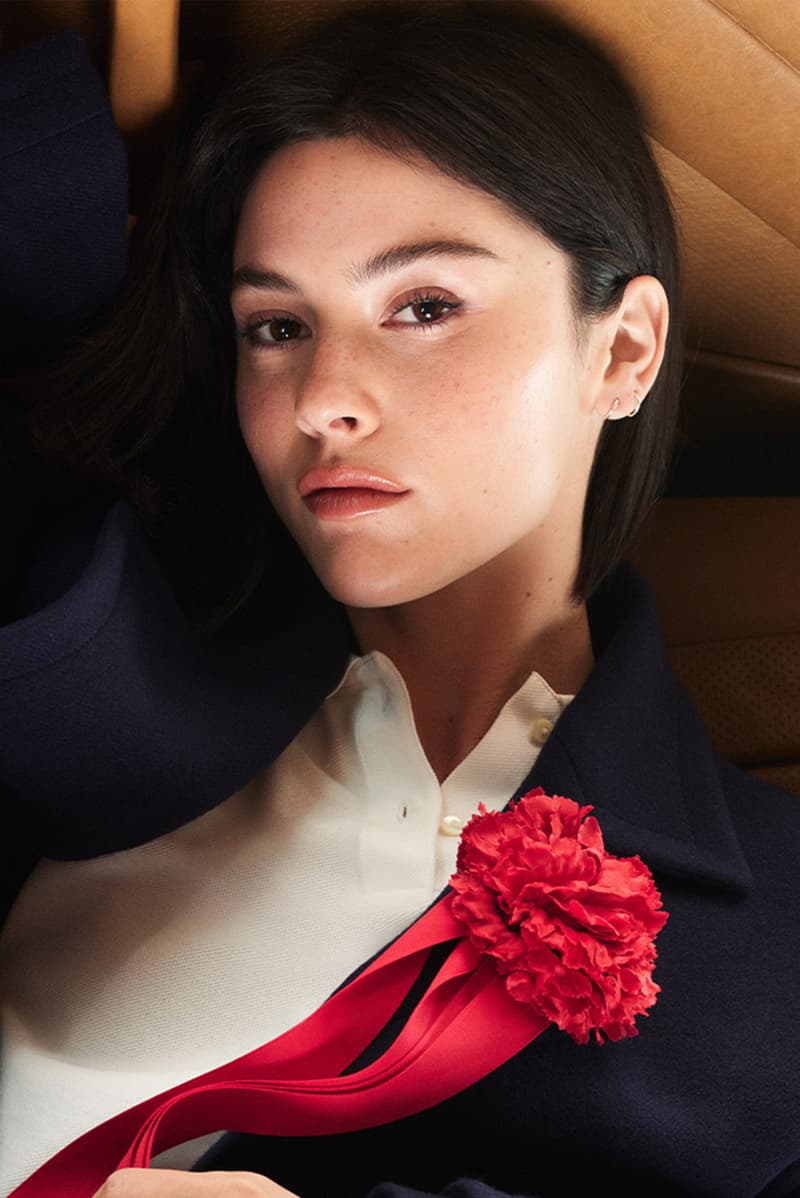 gracie abrams posing with glasses in her mouth, new hourglass makeup ambassador, beauty