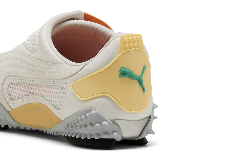 PUMA, Inside Tag, Collaboration, Sneakers, Footwear, Purple, Leather, Brown, Green, Black, Spikes, White, Orange, Grey