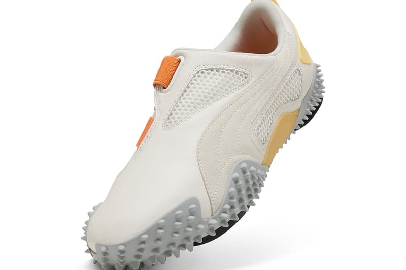 PUMA, Inside Tag, Collaboration, Sneakers, Footwear, Purple, Leather, Brown, Green, Black, Spikes, White, Orange, Grey