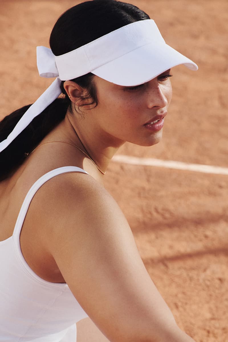 H&M, Move, Tennis, Racket, Padel, Sports, Collection, White, Black, Skirt, Sports Bra, Top, Jacket