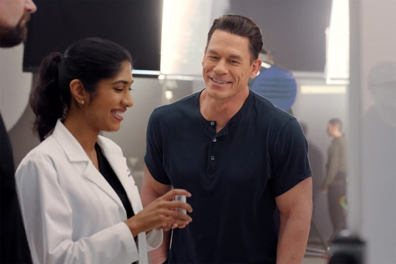 Even Though John Cena Is Invisible, Him and His Sunscreen Are Working Overtime