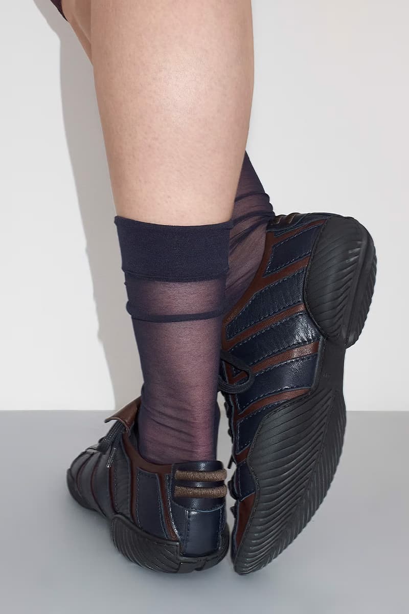 Miista, Sneakers, Black, White, Brown, Navy, Lace, Leather, Ballet Flats, Sneaker