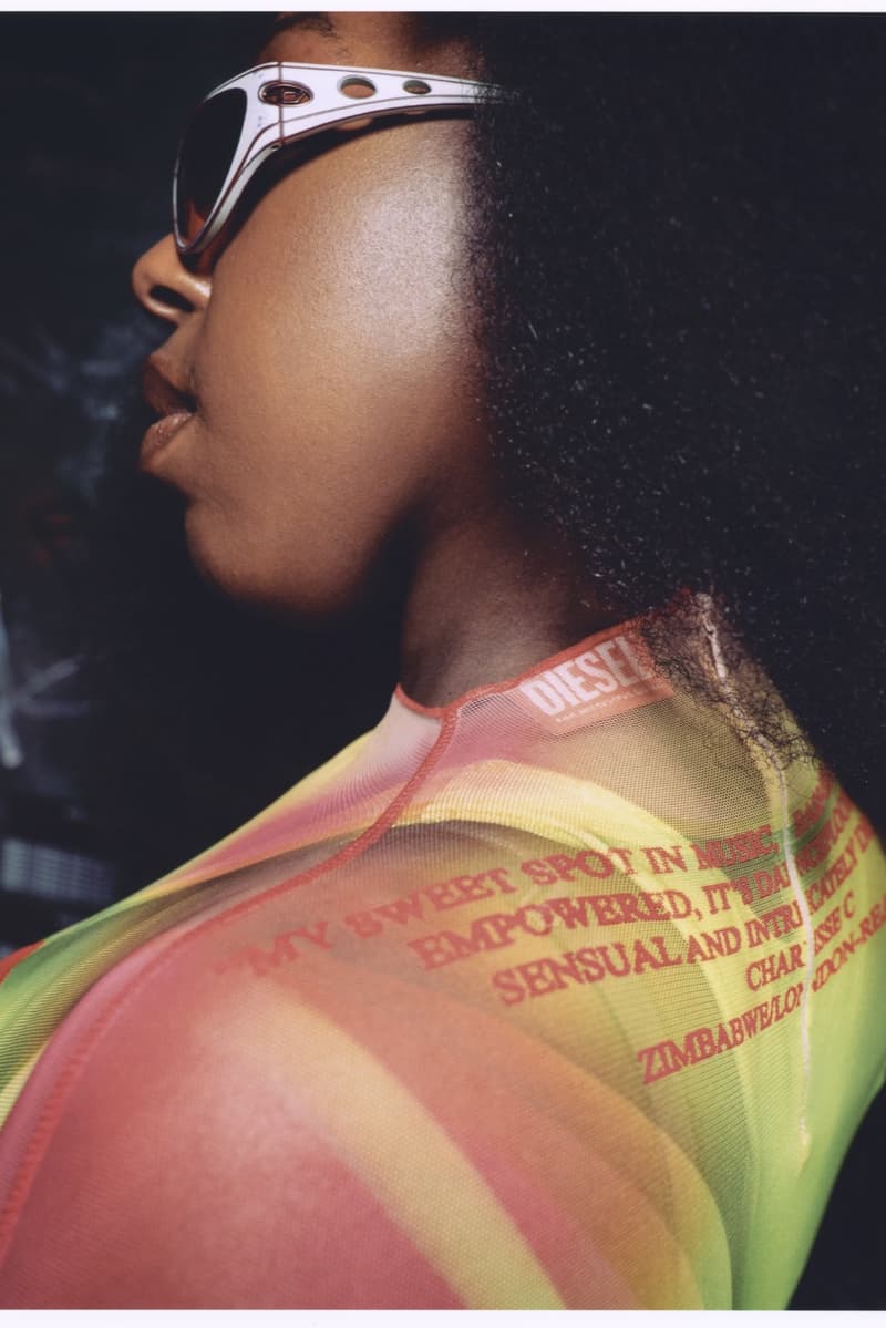 diesel capsule nts radio dj emerging underground music club culture sheer dresses bodies artists