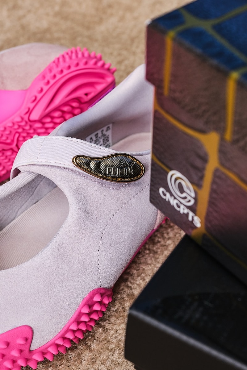 puma mostro fey mary jane sneaker black pink white velcro