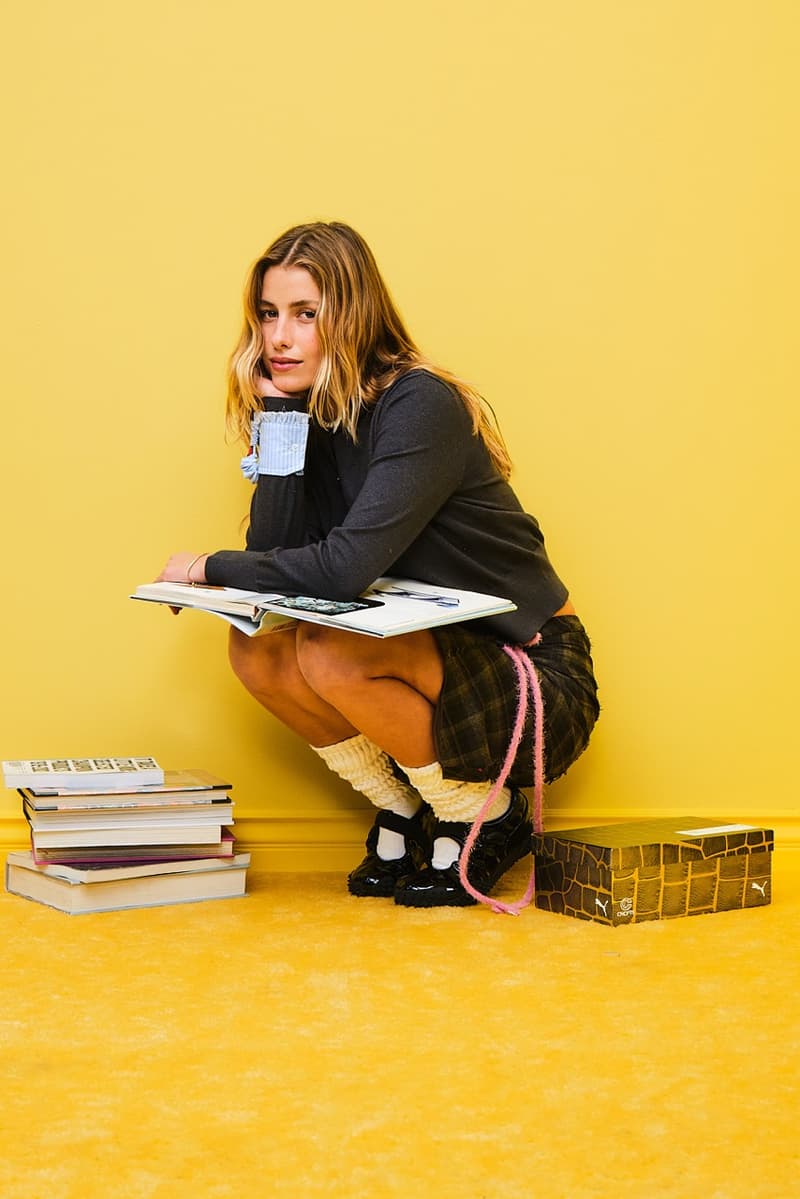 puma mostro fey mary jane sneaker black pink white velcro