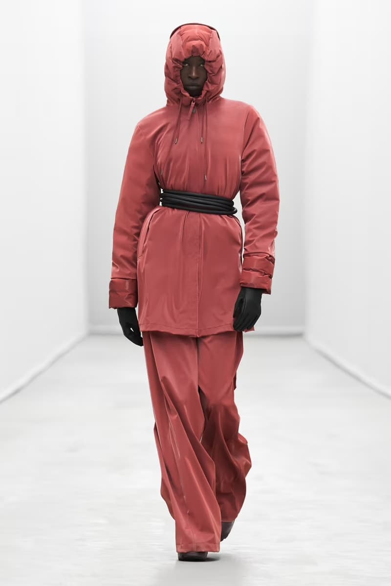 Rains, FW25, Runway, Headquarters, Denmark, First-Look, Interview, Outerwear 