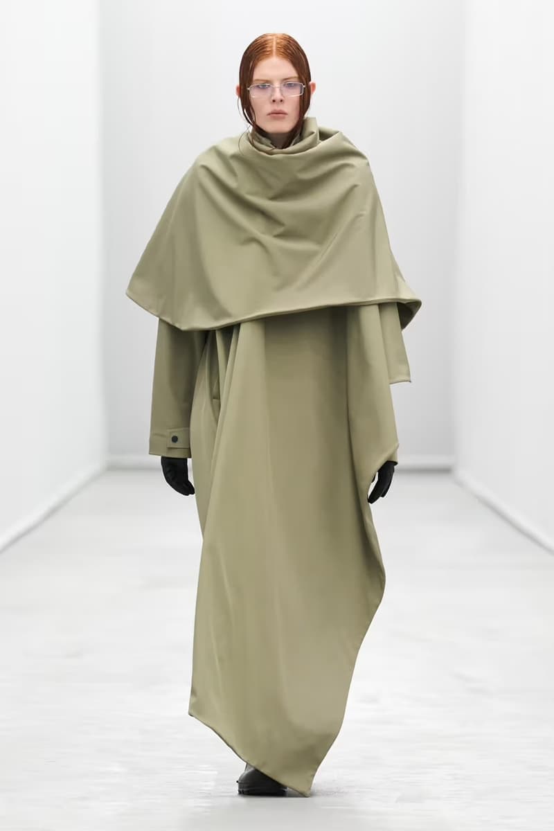 Rains, FW25, Runway, Headquarters, Denmark, First-Look, Interview, Outerwear 