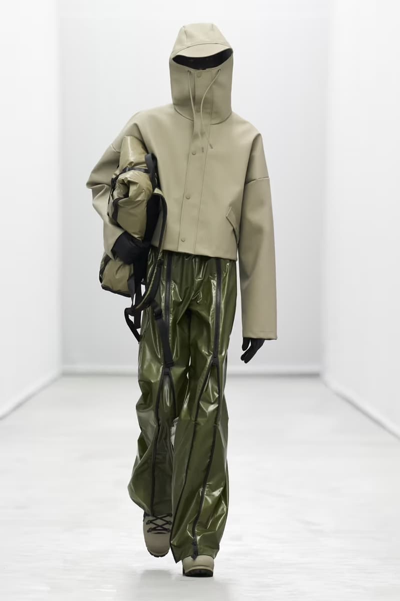 Rains, FW25, Runway, Headquarters, Denmark, First-Look, Interview, Outerwear 