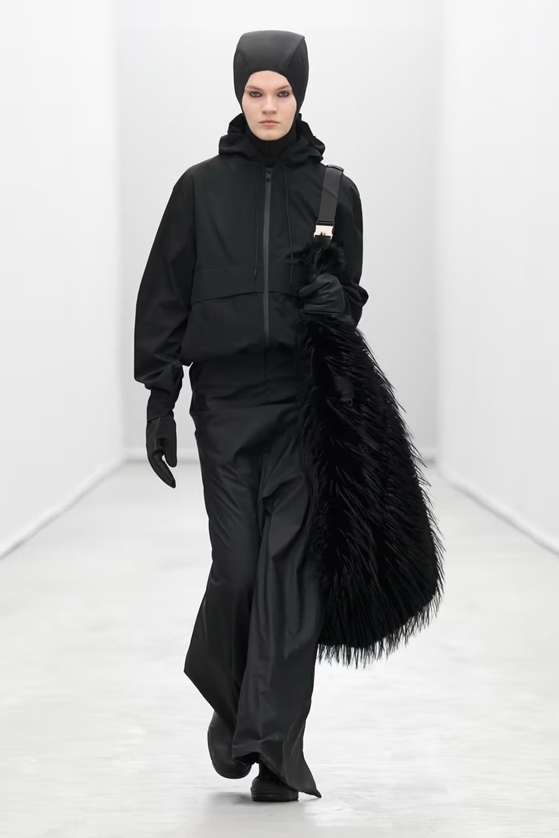 Rains, FW25, Runway, Headquarters, Denmark, First-Look, Interview, Outerwear 