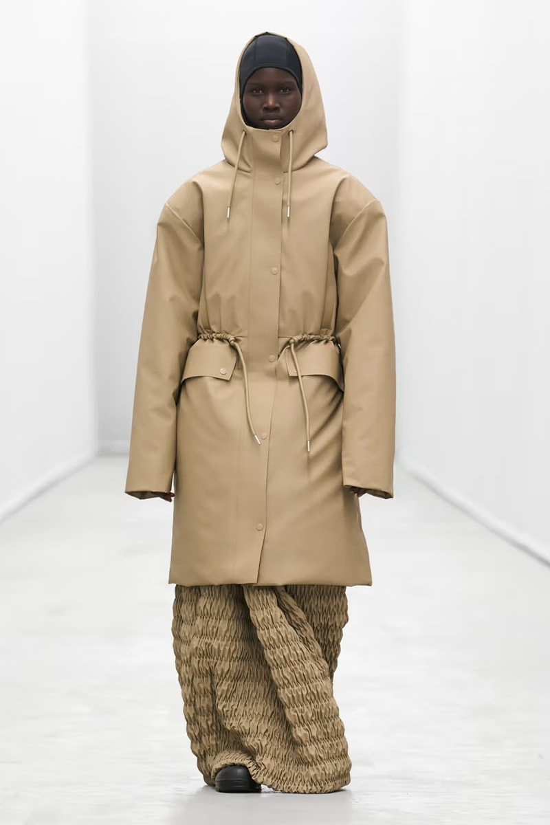 Rains, FW25, Runway, Headquarters, Denmark, First-Look, Interview, Outerwear 