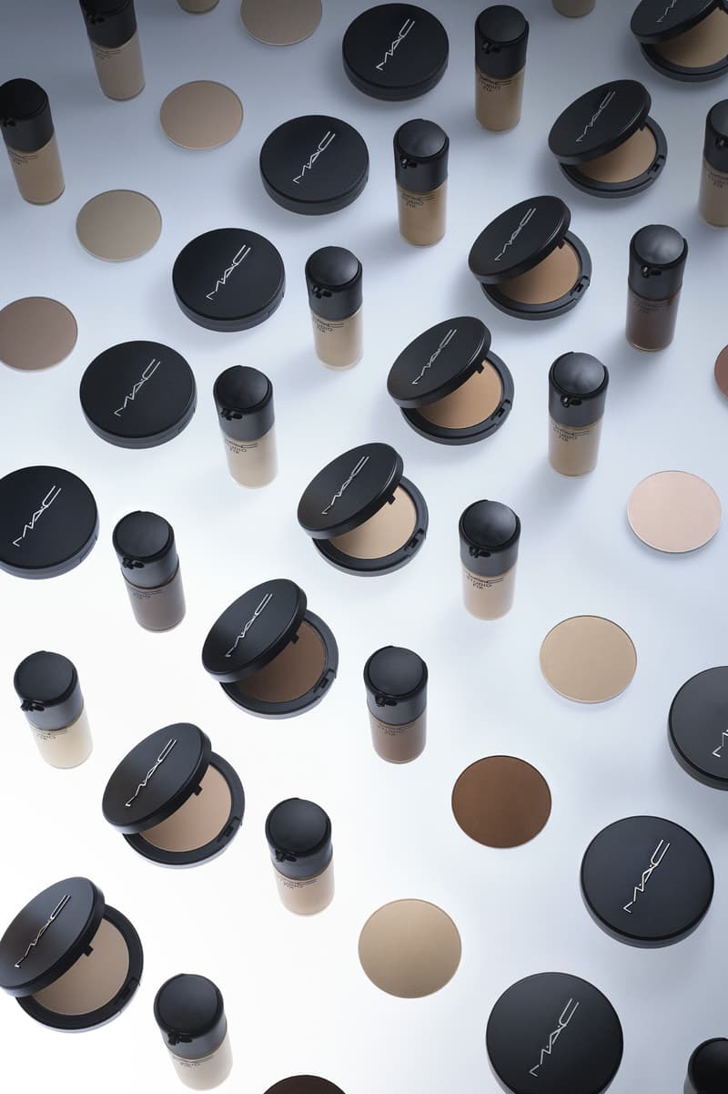 woman posing with her makeup done by mac cosmetics, new studio fix reformulation foundation, beauty