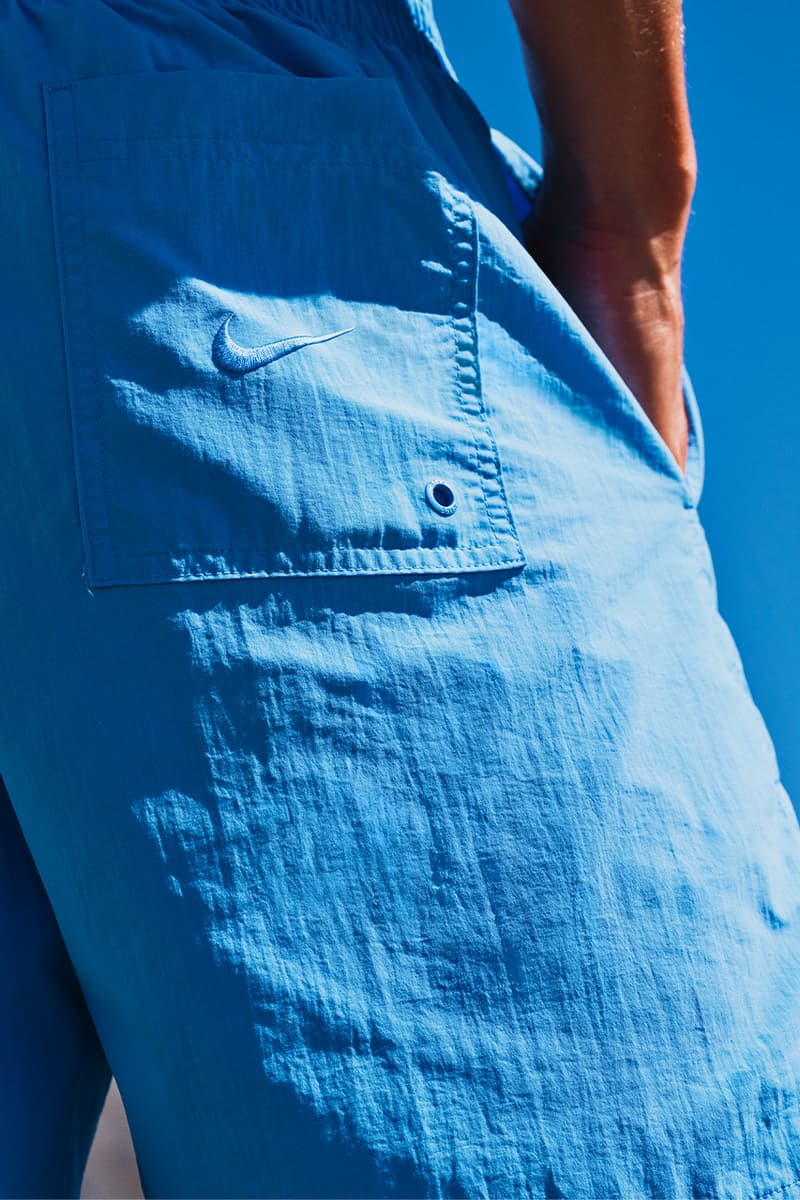 Nike Swim, Bikinis, One-piece, Swimsuit, Blue, Black, White, Pink, Sailing, Boat prints 