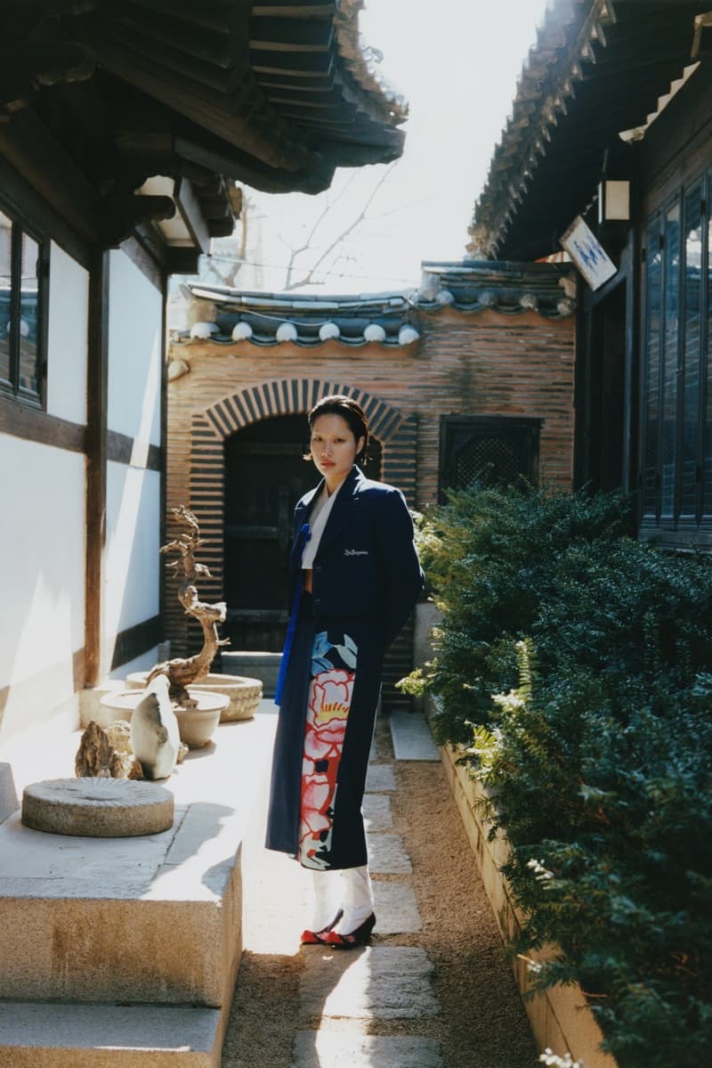 les benjamins seoul collection pink dresses corset woman man group korea 