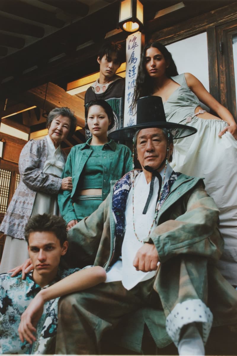 les benjamins seoul collection pink dresses corset woman man group korea 