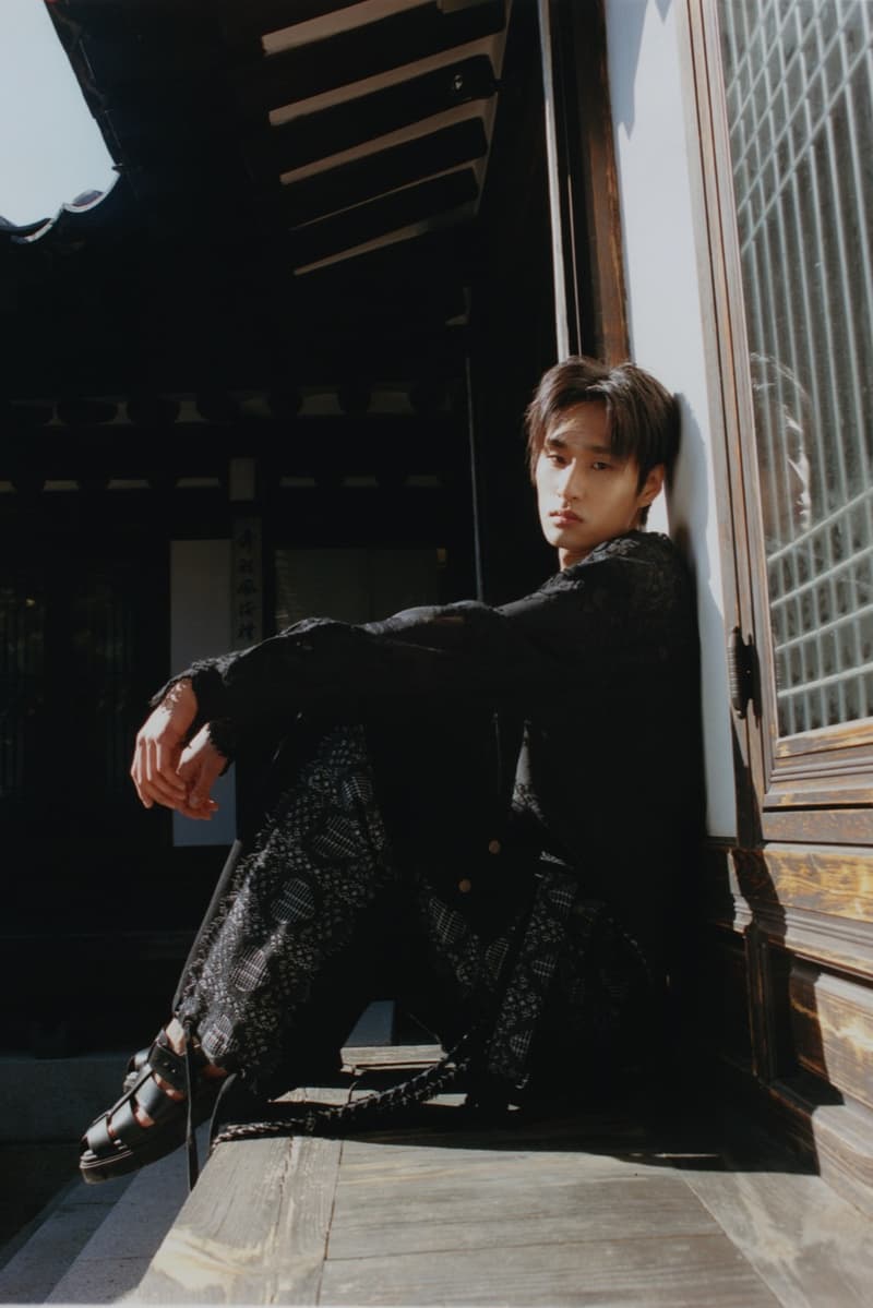 les benjamins seoul collection pink dresses corset woman man group korea 