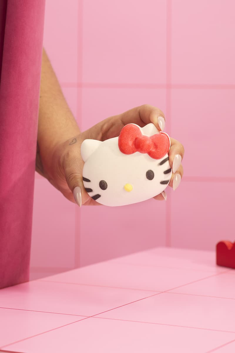 hello kitty lush cosmetics bath soaks and body wash, beauty, skincare, body wash