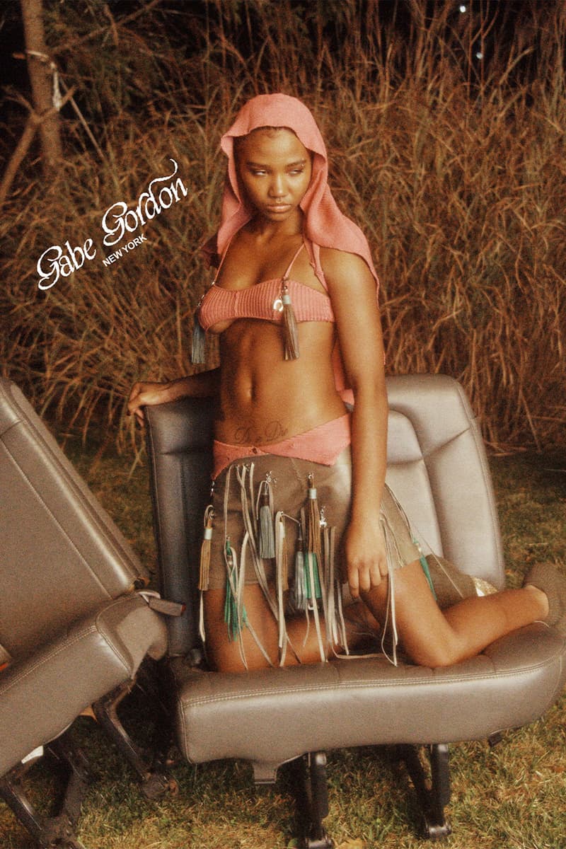 Gabe Gordon, Spring/Summer 2025, Collection, White, Ruffles, Blouse, Dress, Skirt, Bralette, Knitwear 