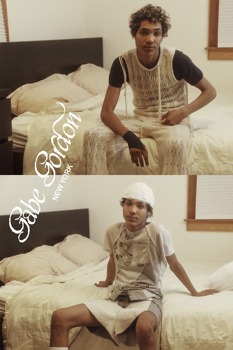 Gabe Gordon, Spring/Summer 2025, Collection, White, Ruffles, Blouse, Dress, Skirt, Bralette, Knitwear 