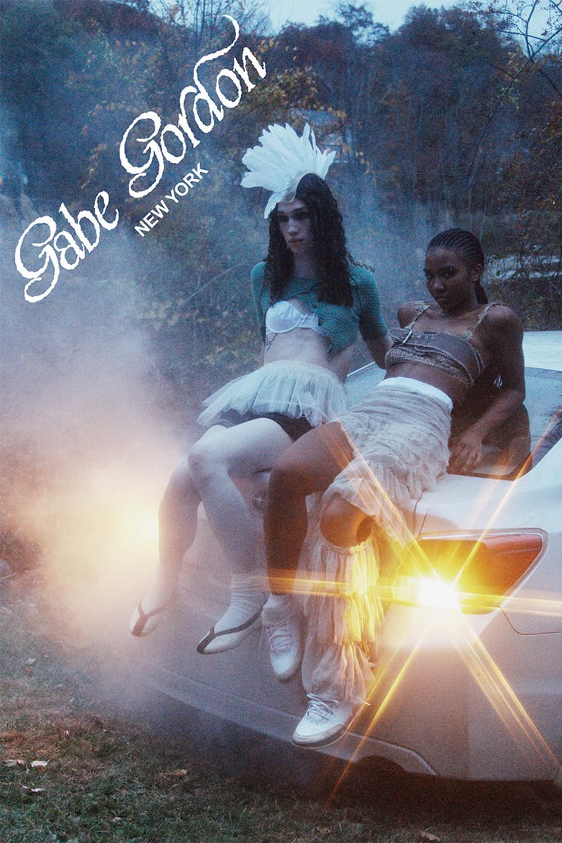 Gabe Gordon, Spring/Summer 2025, Collection, White, Ruffles, Blouse, Dress, Skirt, Bralette, Knitwear 