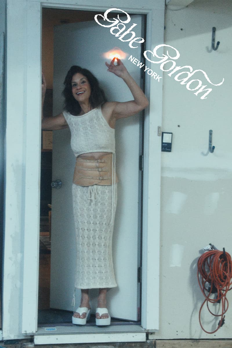 Gabe Gordon, Spring/Summer 2025, Collection, White, Ruffles, Blouse, Dress, Skirt, Bralette, Knitwear 