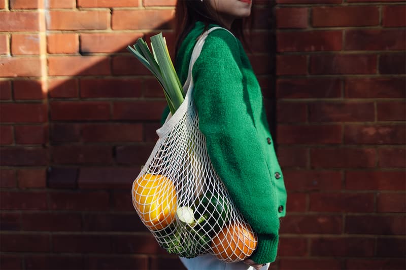 trader joes pastel canvas tote bag