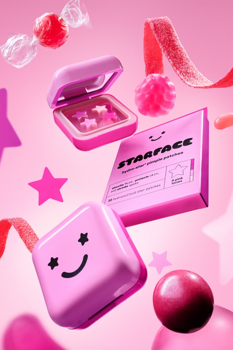 lil nas x wearing pink starface patches, skincare, pimple patches, beauty 