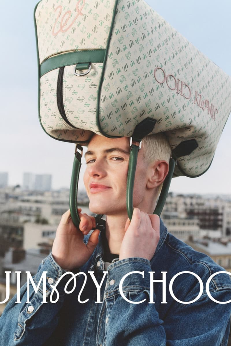 jimmy choo malbon golf collaboration shoes flags green sports