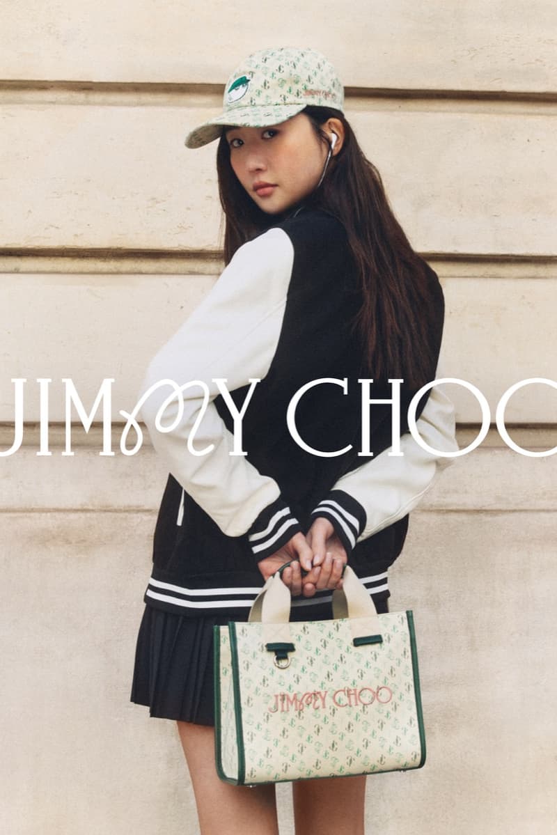 jimmy choo malbon golf collaboration shoes flags green sports