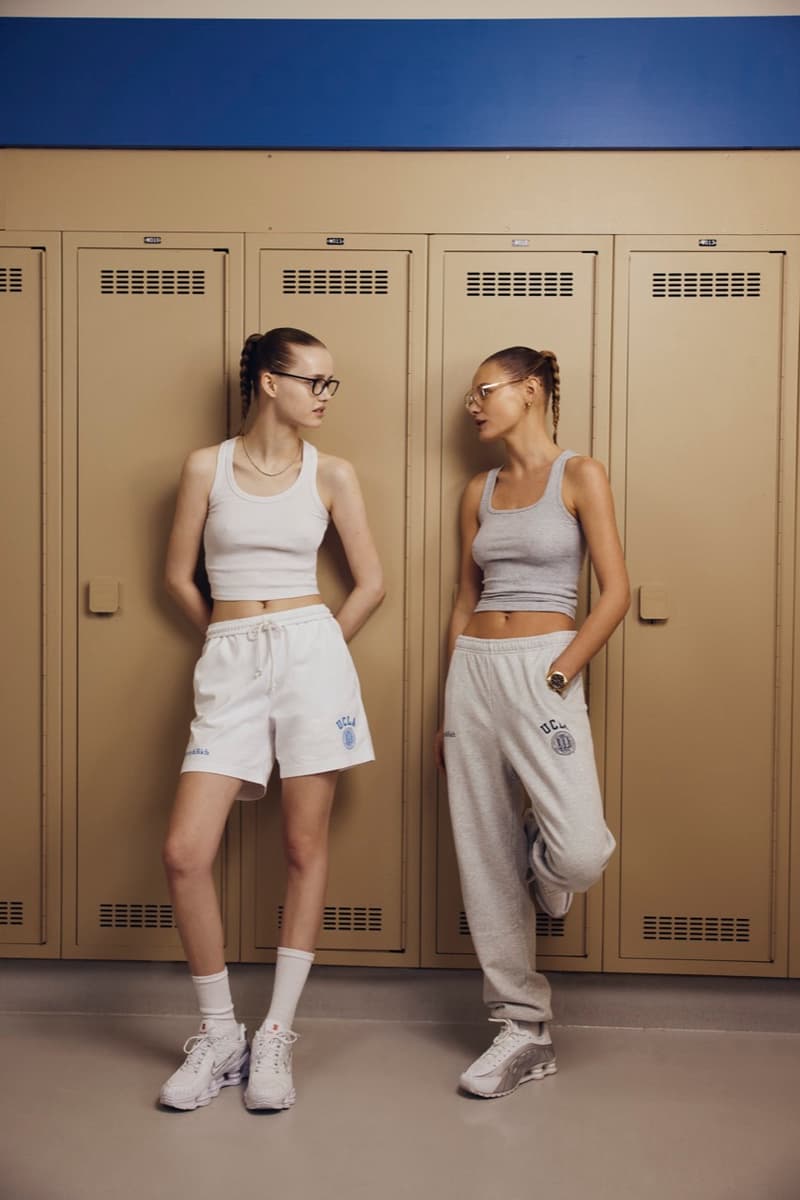 sporty rich ucla 47 sportswear running track women gym sweat shorts hoodies caps