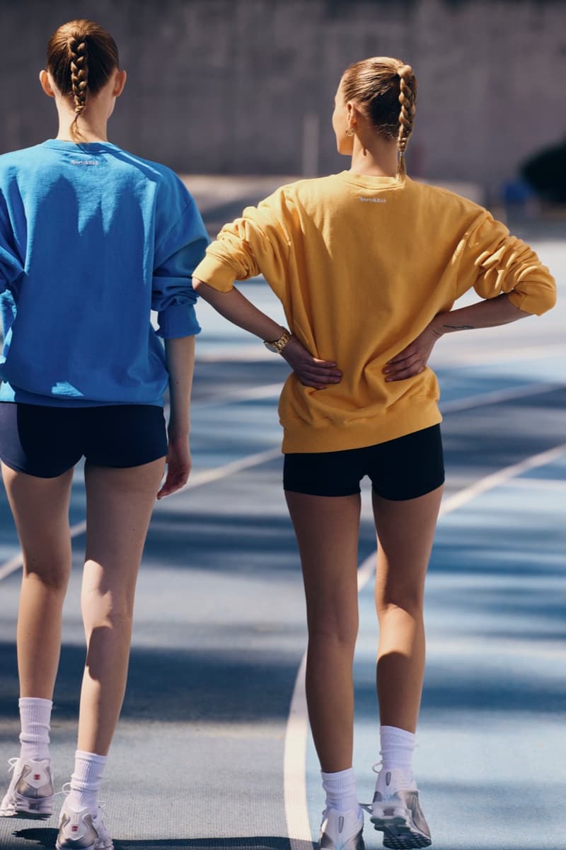 sporty rich ucla 47 sportswear running track women gym sweat shorts hoodies caps