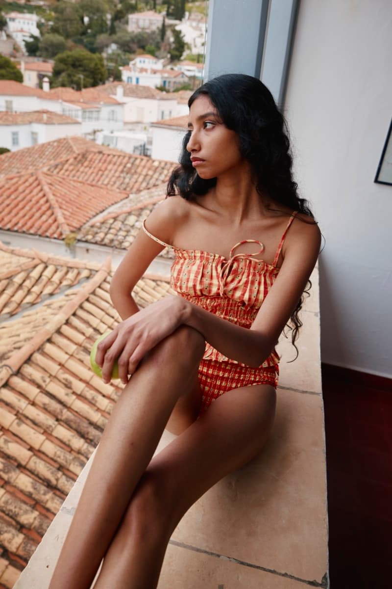 damson madder printed dresses swimwear bikinis girls summer holiday beach 